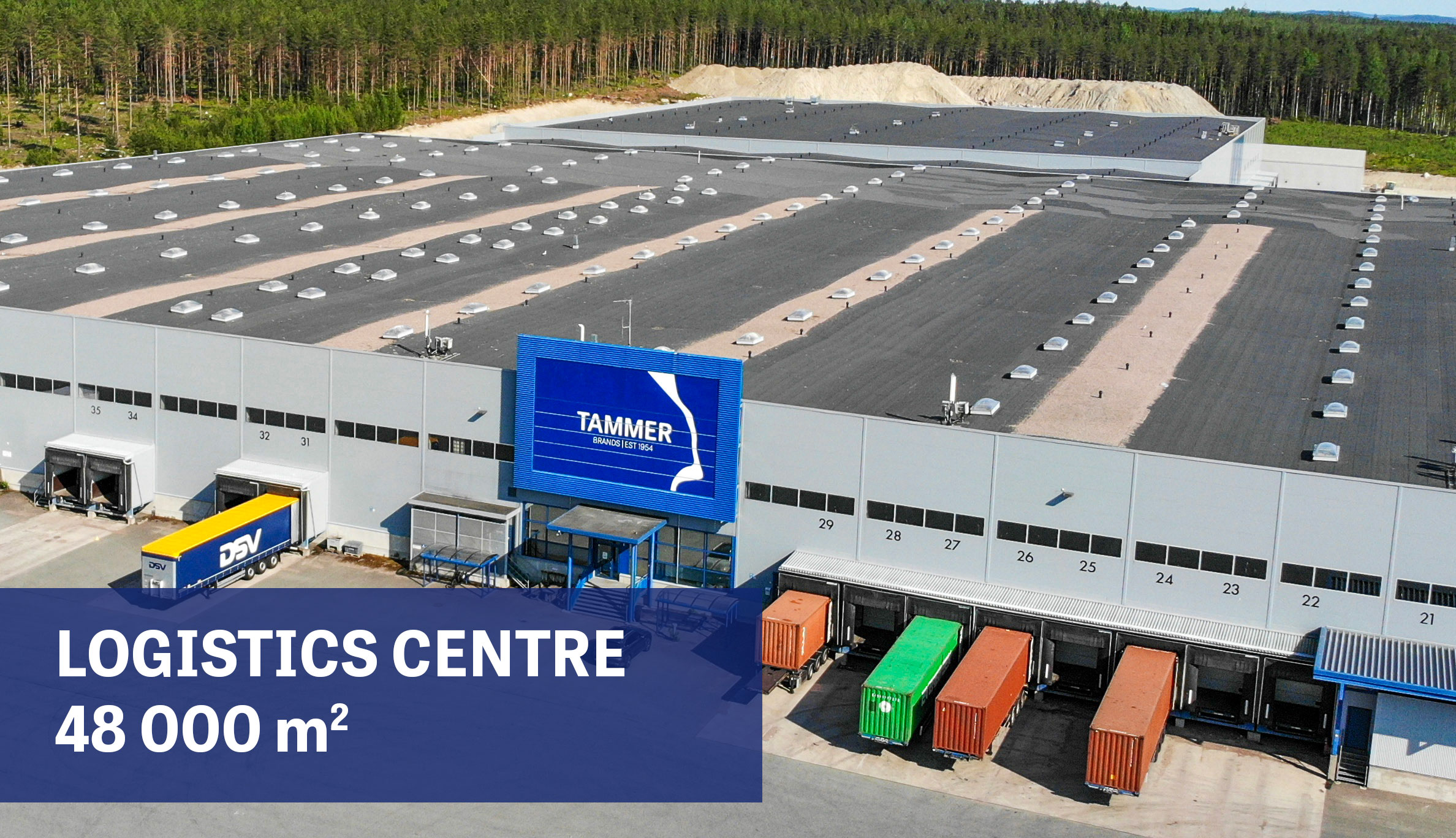 Tammer Brands logistics centre.