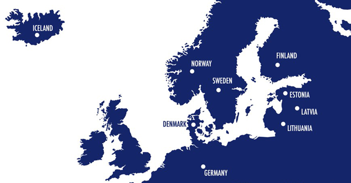 Tammer Brands' home market areas are Finland, Scandinavia and the Baltics.
