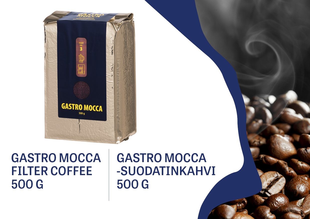 Gastro Mocca suodatinkahvi - fliter coffee.