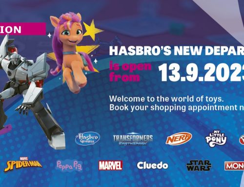 WELCOME TO TAMPERE FOR THE TOY SALES EXHIBITION – HASBRO’S NEW DEPARTMENT OPENS ON 13.9.