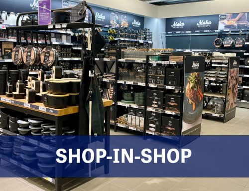 THE SHOP-IN-SHOP HAS DELIVERED GROWTH