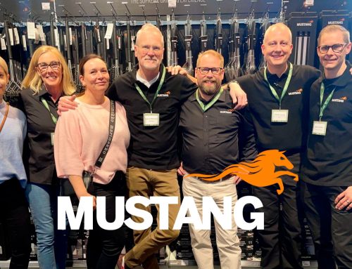 MUSTANG ESILLÄ MYÖS RUOTSIN MESSUILLA