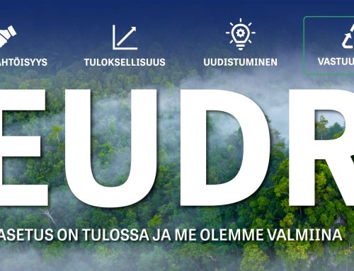 EUDR TULEE JA ME OLEMME VALMIINA