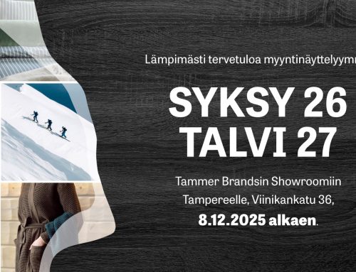 SYKSY/TALVI 2026 MYYNTINÄYTTELYMME AUKEAA 8.12.